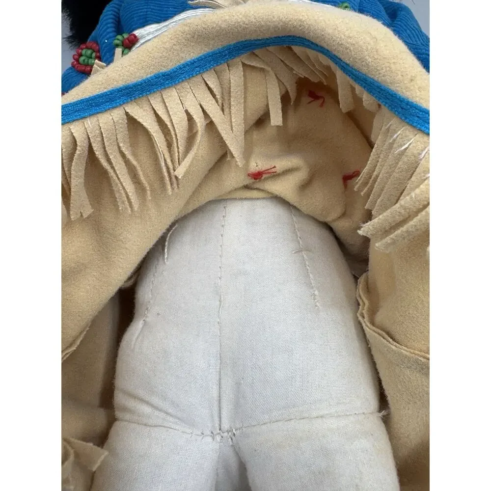 Vintage 1997 Hamilton Collection Doll Falling Star Native American Posable Legs